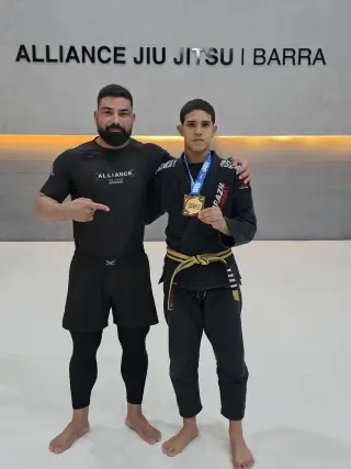 Treino e competição no tatame